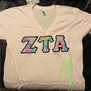 Zta Stitch letters